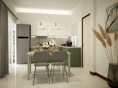 ภาพบรรยากาศ Pantiya Phraeksa V.7+ : Beyond Quality, Relieved Mind of Living 175 sq.m. (35.10 sq.w) Function space, 3 bedrooms, 3 Bathrooms, 2 Car park. Selling to Floor 3 meter.