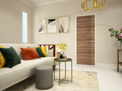 ภาพบรรยากาศ Pantiya Phraeksa V.7+ : Beyond Quality, Relieved Mind of Living 175 sq.m. (35.10 sq.w) Function space, 3 bedrooms, 3 Bathrooms, 2 Car park. Selling to Floor 3 meter.